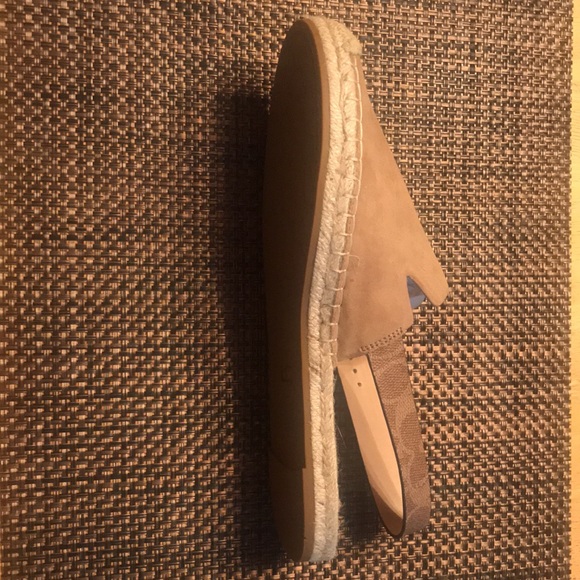COACH SUEDE SIGNATURE ESPADRILLES - Picture 6 of 7